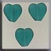 T12276 - Channeled Heart - Matte Emerald (3)
