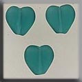 T12276 - Channeled Heart - Matte Emerald (3)
