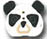 1232 Small Panda - Face Just Another Button Co