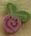 2307 Mauve Swirly Bud - Just Another Button Co