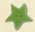 3369 Apple Green Star - Just Another Button Co