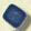 3399 Folk Art Blue Poindexter - Just Another Button Co