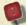 3400 Folk Art Red Poindexter - Just Another Button Co