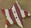 3460 Red Striped Star - Just Another Button Co