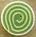 3478 Lime & White Swirl - Just Another Button Co