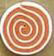 3479 Orange & White Swirl - Just Another Button Co