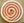 3479 Orange & White Swirl - Just Another Button Co