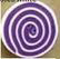 3480 Violet & White Swirl - Just Another Button Co