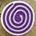 3480 Violet & White Swirl - Just Another Button Co