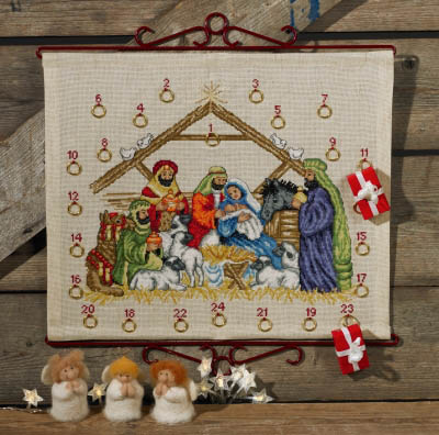 Jesus Child Advent Calendar Kit