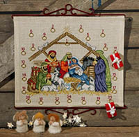 Jesus Child Advent Calendar Kit