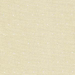 Sand w/White Dot  25 Ct. Lugana