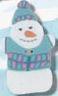 4425 Teal Snowman - Just Another Button Co
