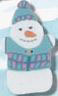 4425 Teal Snowman - Just Another Button Co