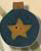 4488 Primitive Blue Star Ornament - Just Another Button Co