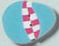 4495 Blue Easter Egg - Just Another Button Co