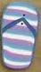 4556 Teal Flip Flop - Just Another Button Co