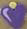 4561 Small Purple Bauble - Just Another Button Co