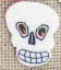 4600 Spooky Skull- Just Another Button Co 