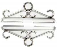 Bright Iron Circle Bellpull Hardware