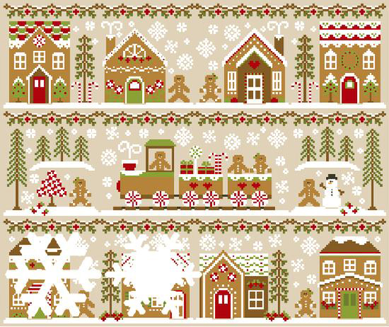 Gingerbread Village #9 - Gingerbread House #6