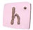 0600E Pink Alphabet Letters E, H, L, O, P, V