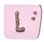 0600E Pink Alphabet Letters E, H, L, O, P, V