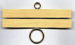 Satin Brass Bellpull Hardware