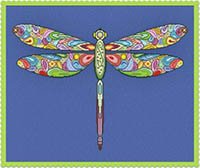Happy Dragonfly