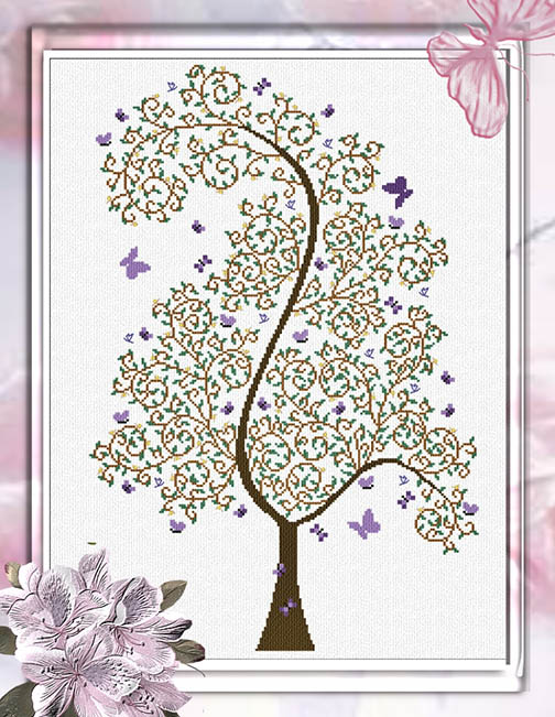 Tree of Butterflies
