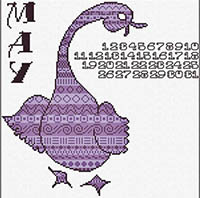 Animal Calendar -  Duck May