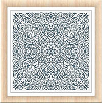 Blue Sampler