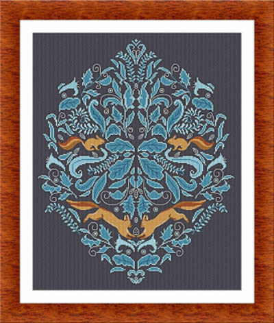 Damask & Squirrel