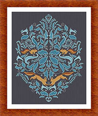 Damask & Squirrel