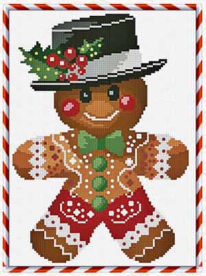 Gingerbread Baking Co - Holly Man