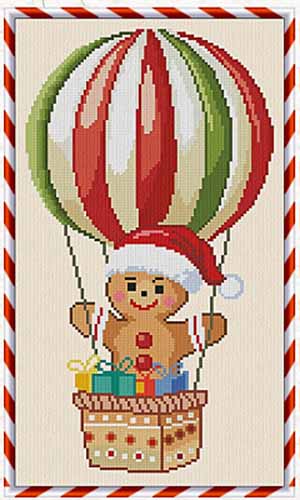 Gingerbread Baking Co - Happy Balloon