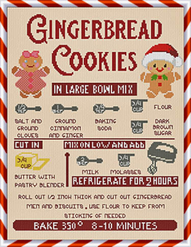 Cookie Baking Crew - Gingerbread Cookies