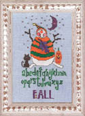 Fall Snowman Sampler w/Embellishment Pack