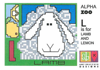 AlphaZoo - L Is For Lamb & Lemon