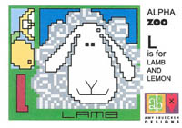 AlphaZoo - L Is For Lamb & Lemon
