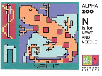 AlphaZoo - N Is For Newt & Needle