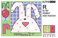 AlphaZoo - R Is For Rabbit and Radish