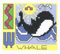 AlphaZoo - W is for Whale and Worm