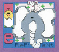AlphaZoo - E Is For Elephant & Egg