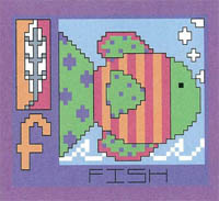 AlphaZoo - F Is For Fish & Feather