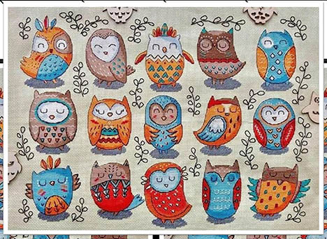 Sampler Everyone Needs an Owl