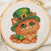 Leprechaun Cat Red