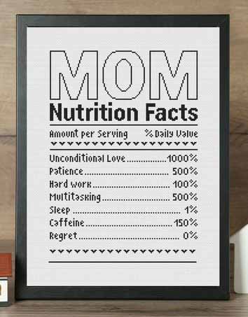 Mom, Nutrition Facts