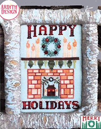Happy Holidays Fireplace