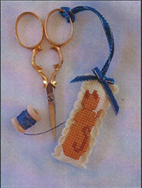 Ginger Kitty Scissor Fob Kit
